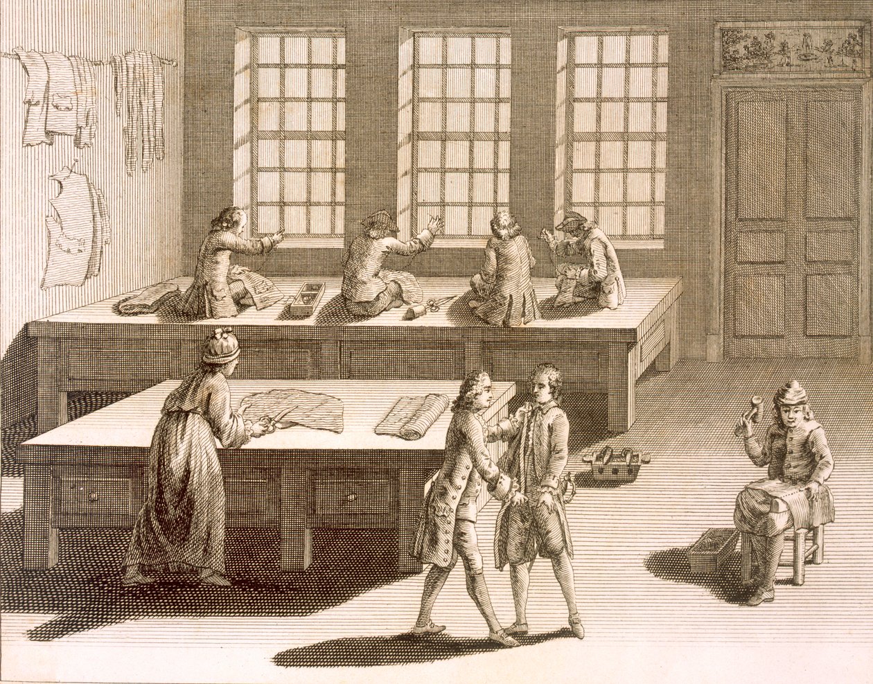Räätälien työpaja Denis Diderot