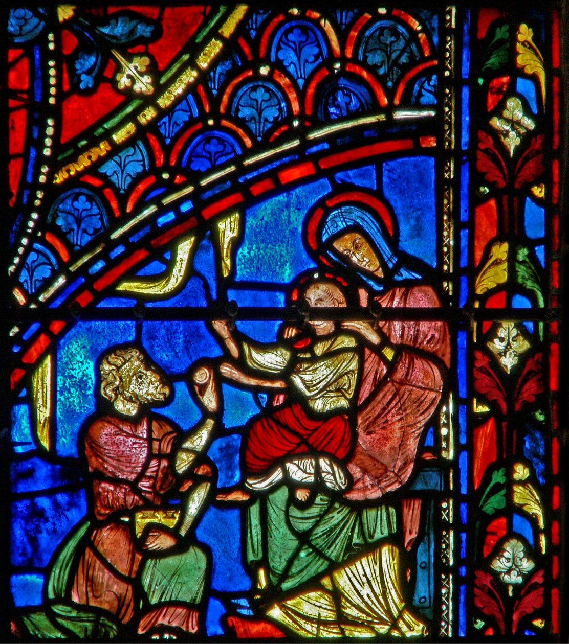 Adoration of the Magi (w28b) tekijältä French School