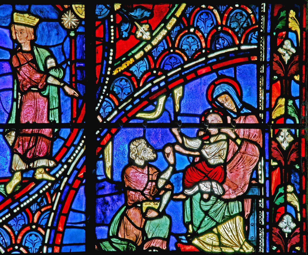 Adoration of the Magi (w28b) tekijältä French School