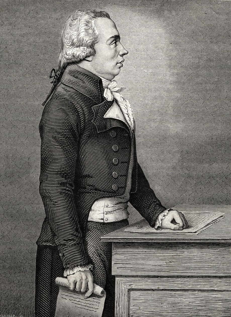 Adrien Marie Legendre Louis Blancin (1811-82) "Histoire de la Revolution Francaisesta" tekijältä French School