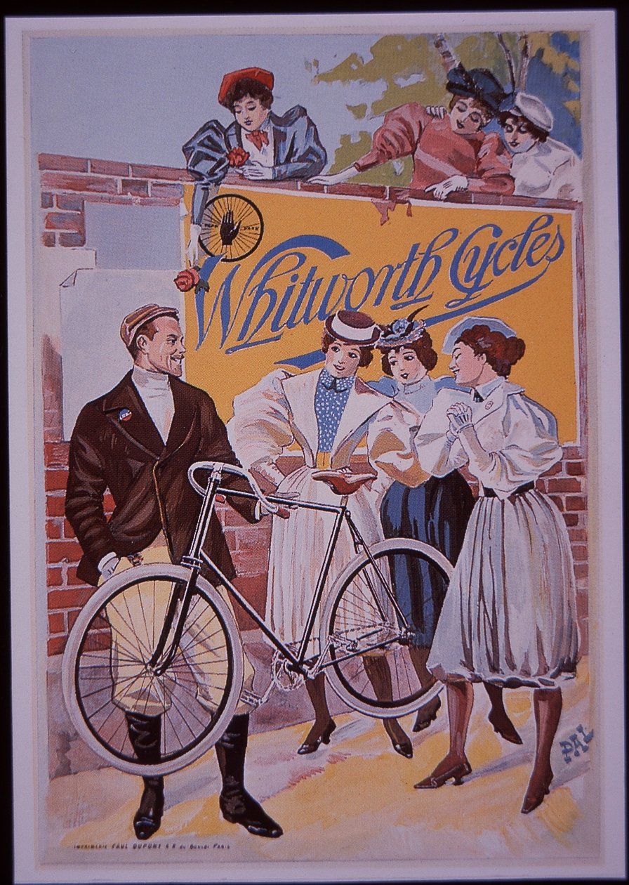 Mainos Whitworth Cyclesista tekijältä French School