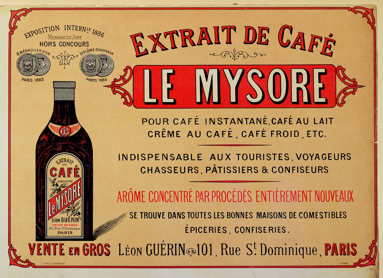 Le Mysore -kahviuutteen mainos tekijältä French School