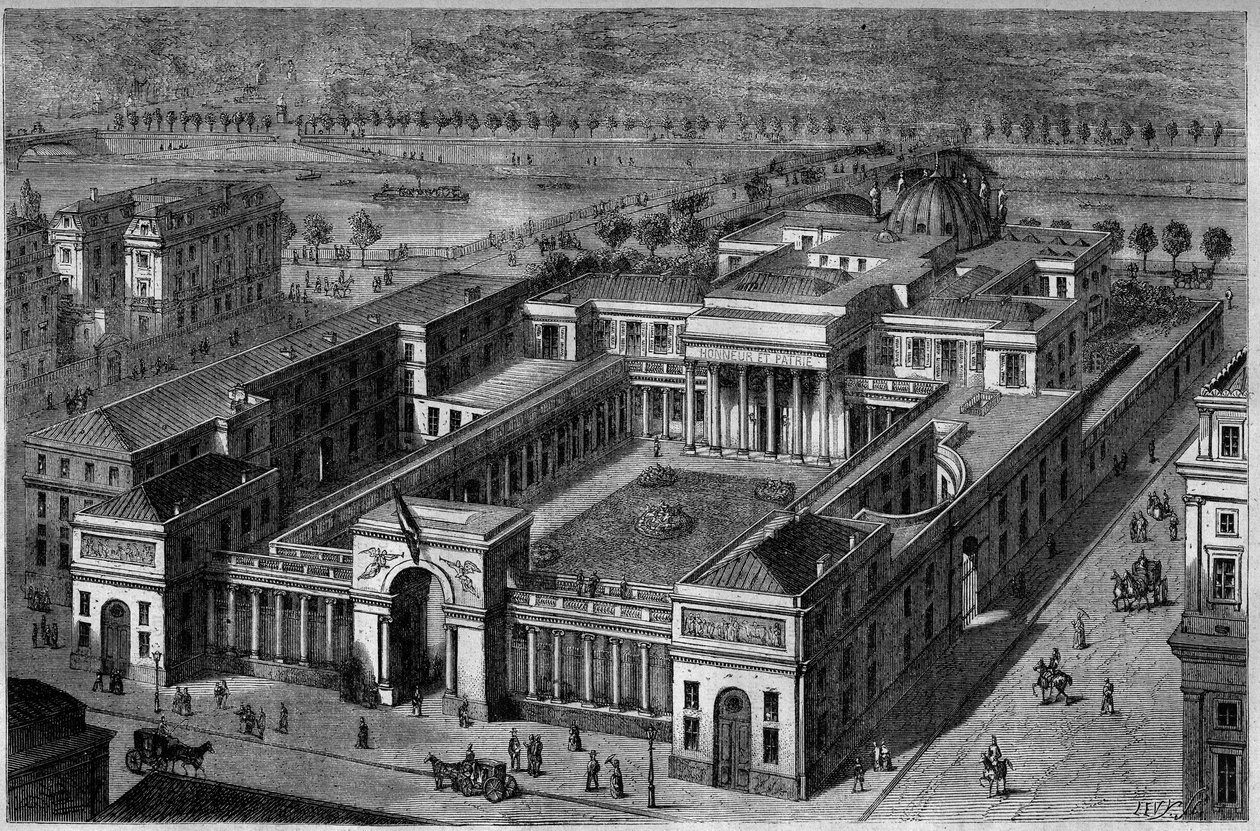 Ilmakuva Palais de la Legion d