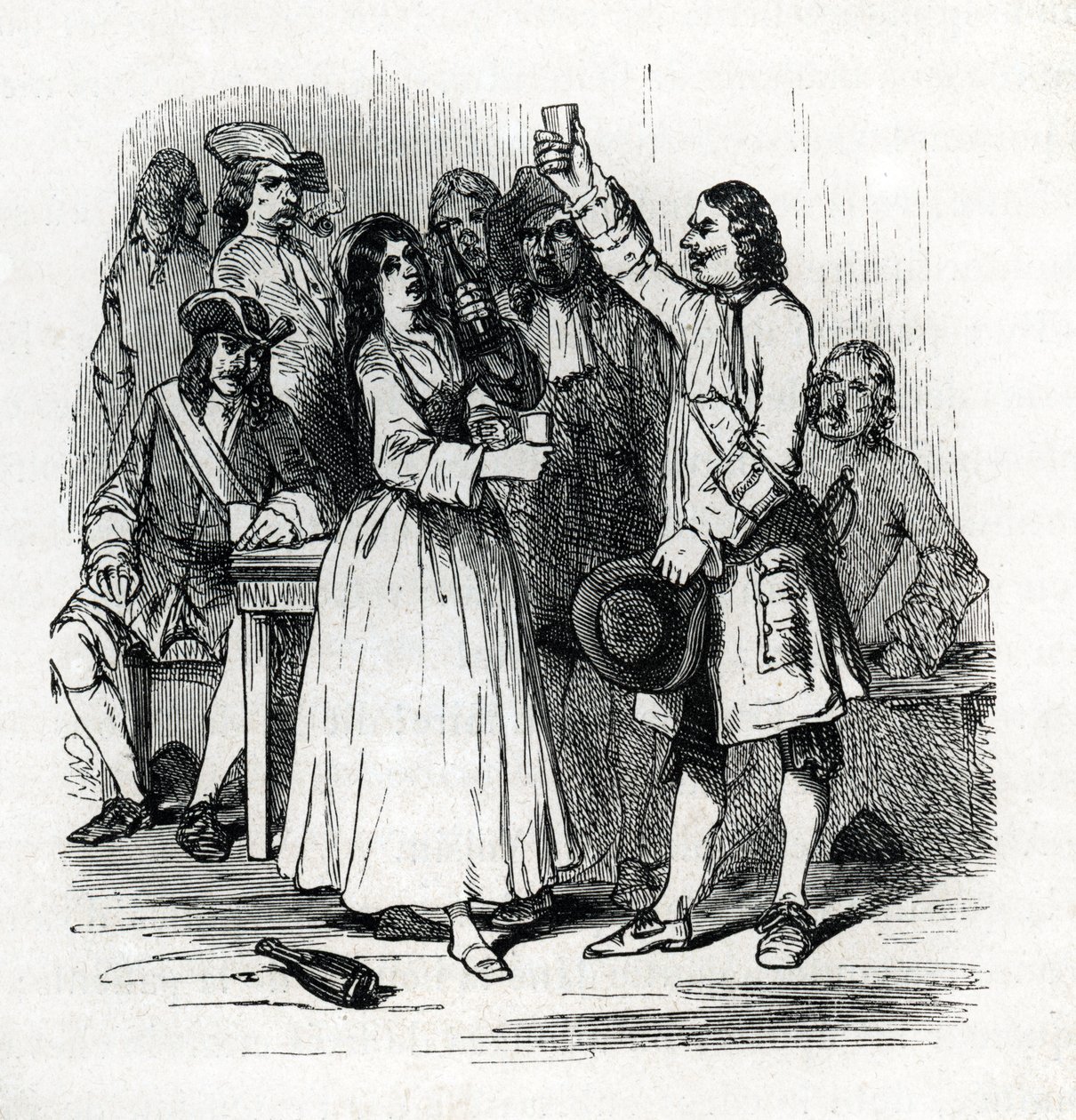 Affair of the Poisons (kaiverrus) 1846 tekijältä French School