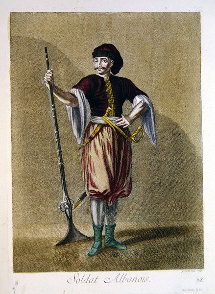 Albanian sotilas, "Recueil d