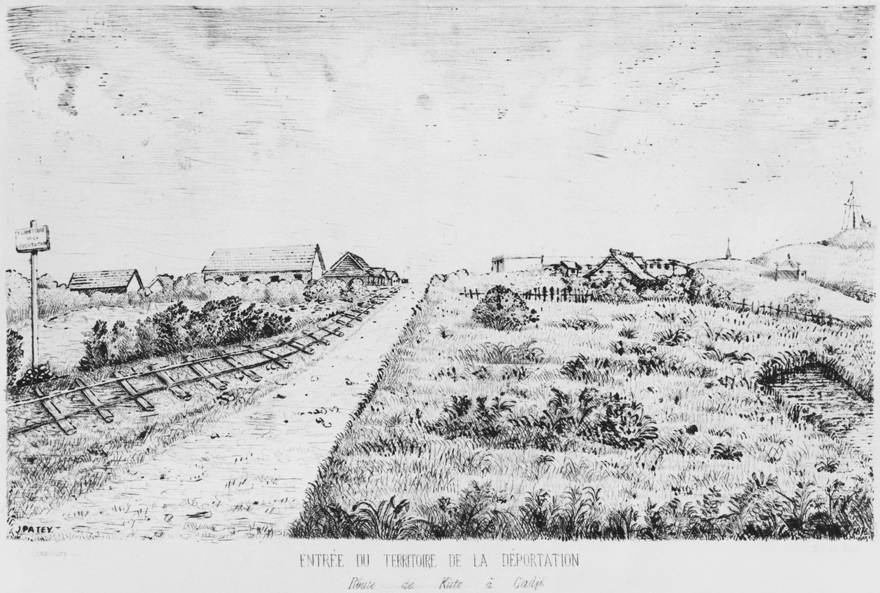 Isle of Pinesin albumi, Karkotusalueen sisääntulo, 1878-79 tekijältä French School