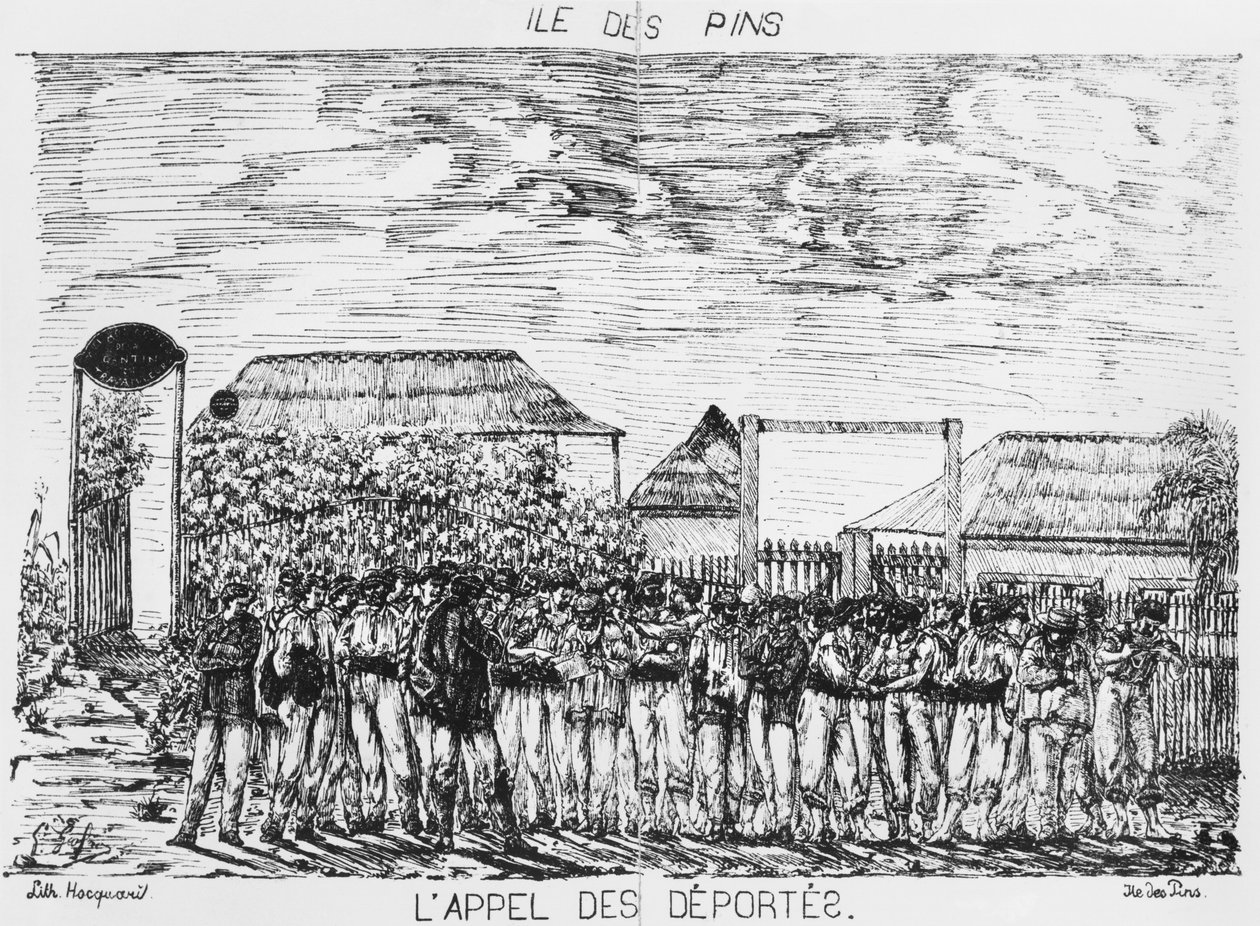 Isle of Pinesin albumi, karkotettujen nimitys, 1878-79 tekijältä French School