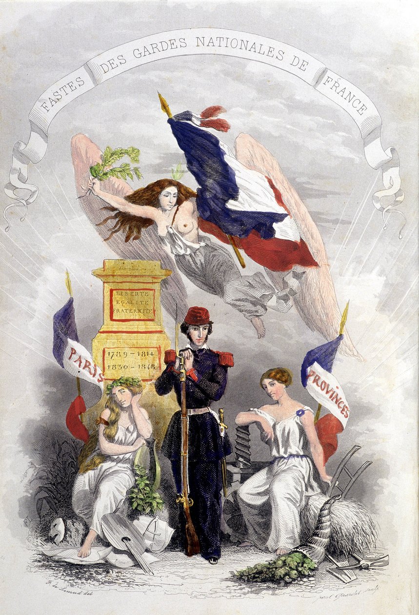 Allegoria Ranskan vallankumouksista tekijältä French School