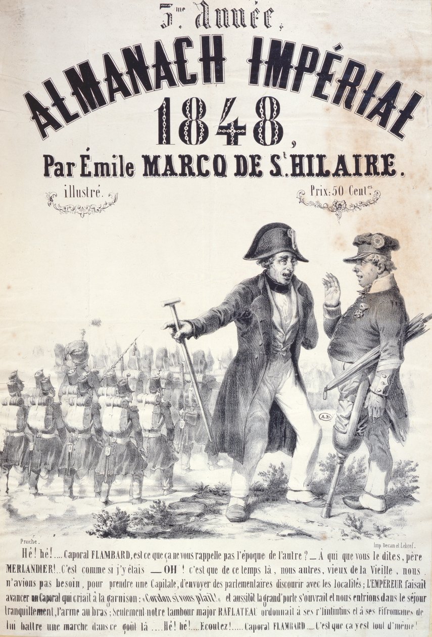 Almanach Imperial, Emile Marco de St. Hilaire, 1848 tekijältä French School