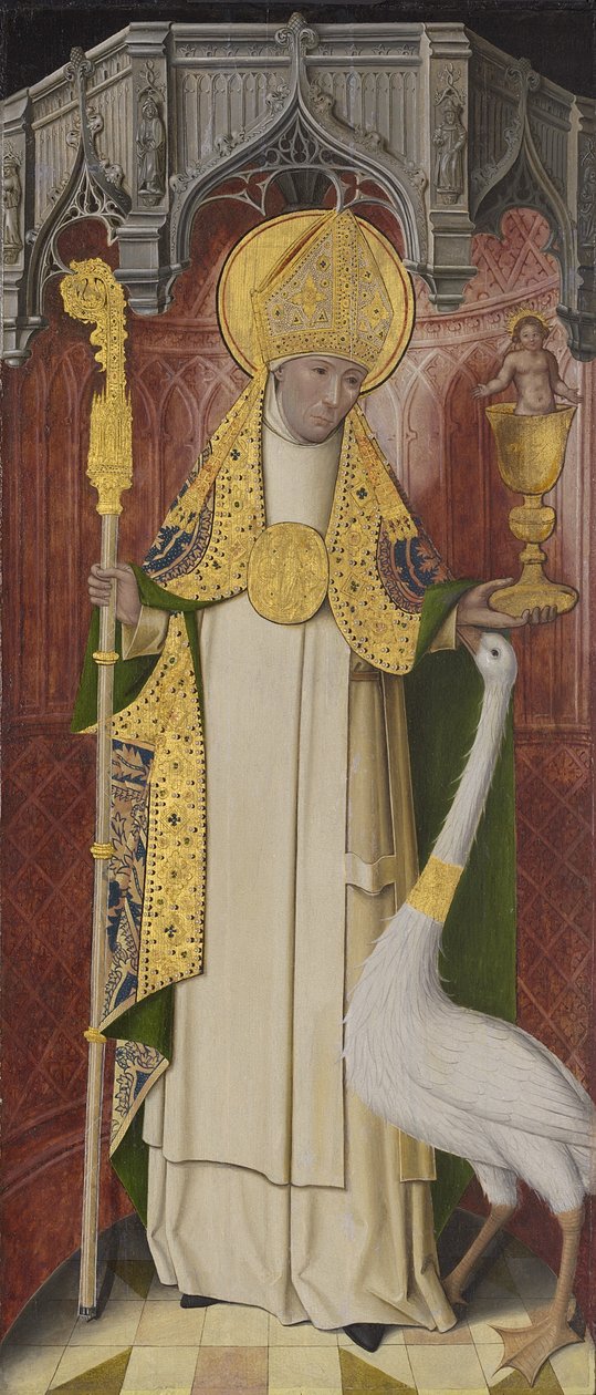Alttaritaulu Thuison-les-Abbevillestä: Saint Hugh of Lincoln, 1490-1500 tekijältä French School