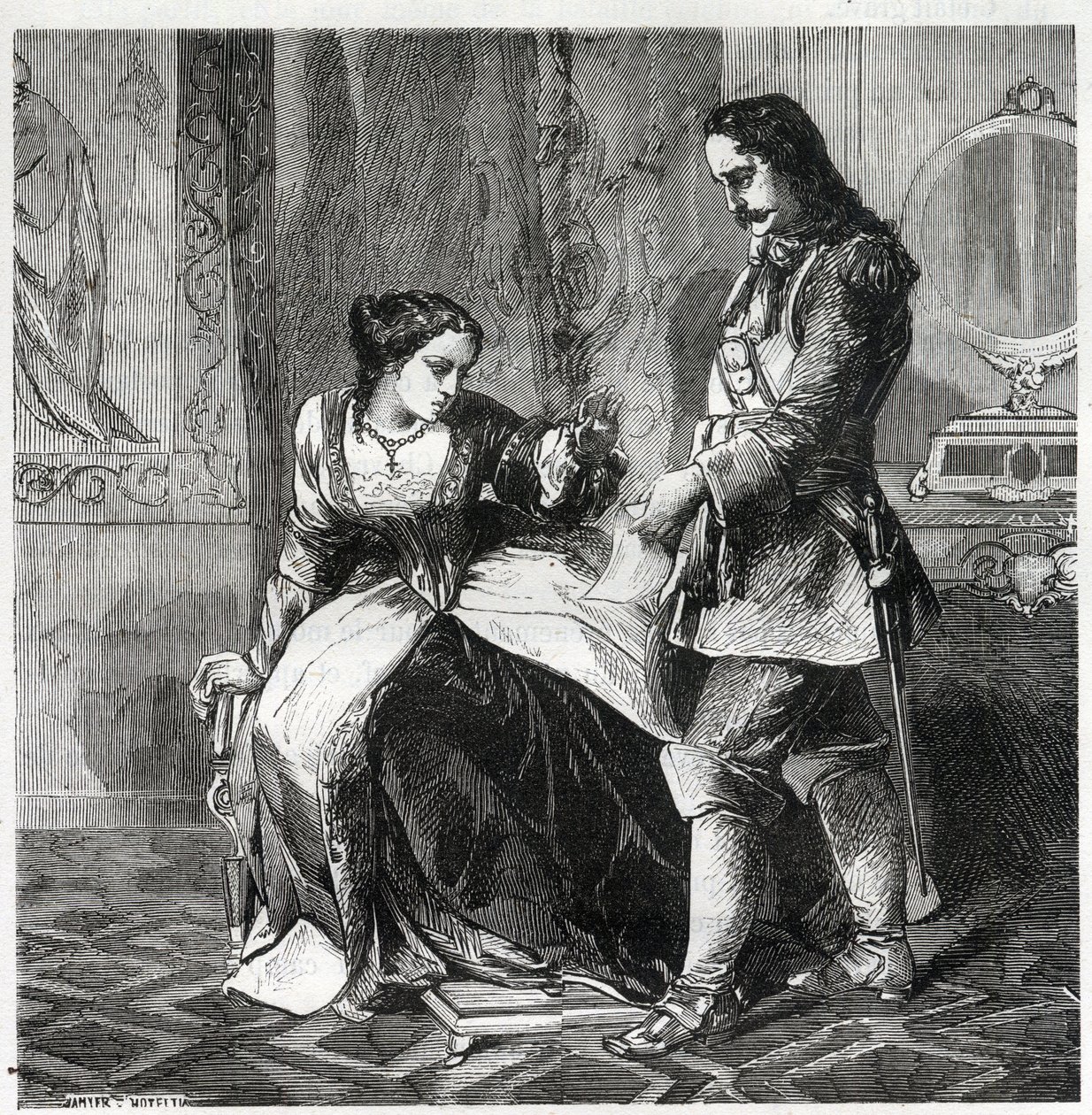 Anne Ninon"" Enclosta (tai Ninon de Lenclos tai Ninon de Lanclos tekijältä French School