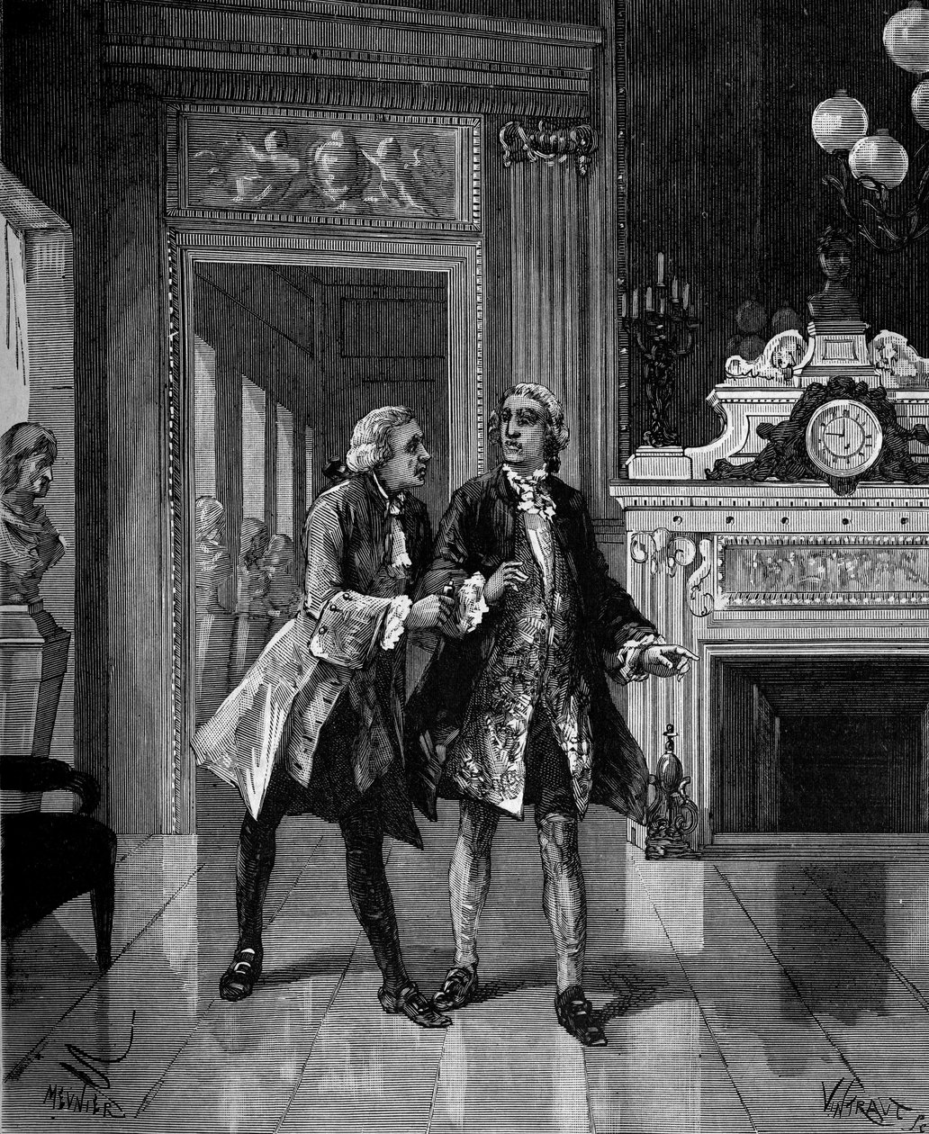 Antoine Laurent de Lavoisier (1743-1794) kieltäytyi ystävän ehdottamasta myrkystä välttääkseen teloituksen aiheuttaman kärsimyksen. tekijältä French School