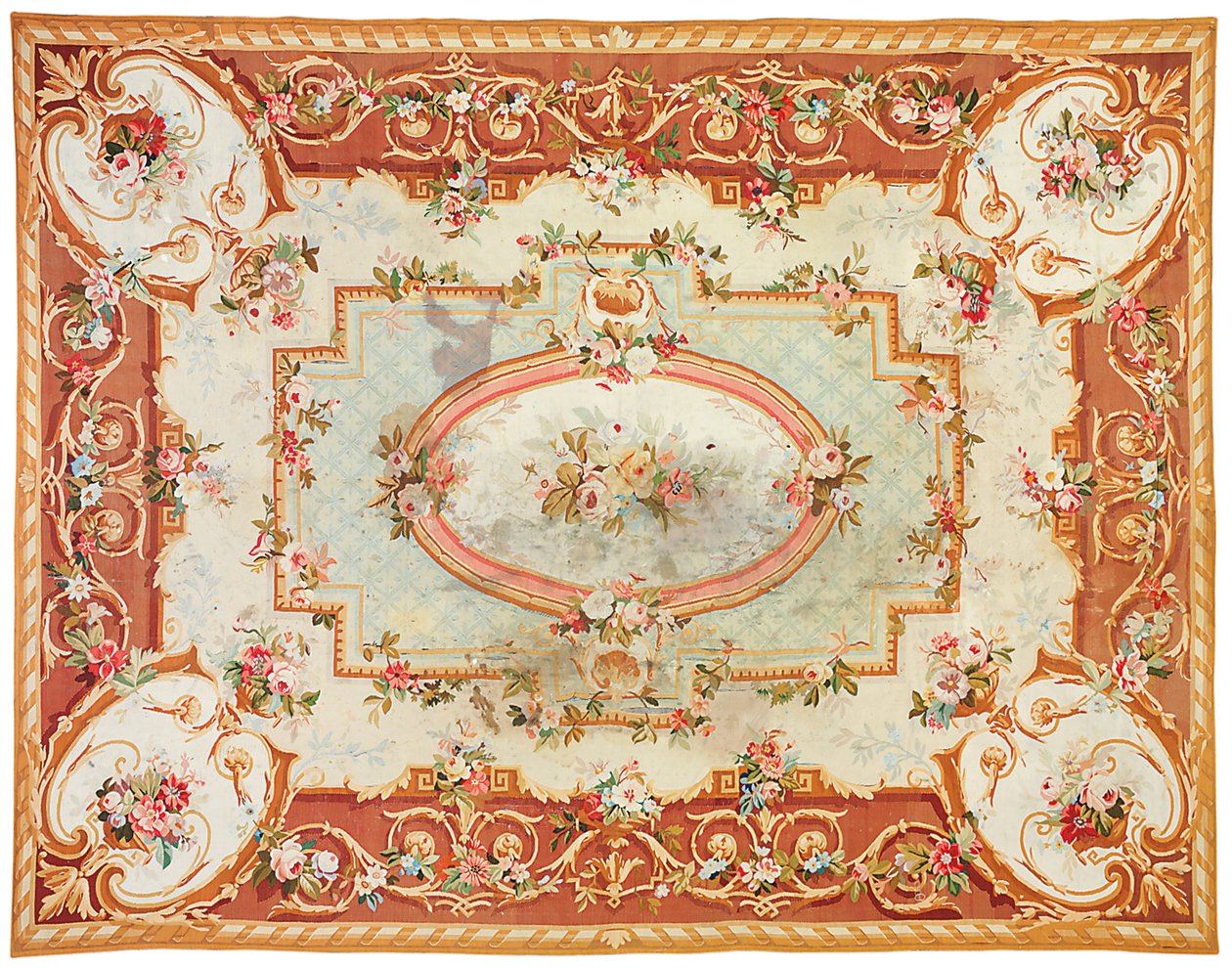 Aubusson-matto, 1800-luvun viimeinen neljännes tekijältä French School