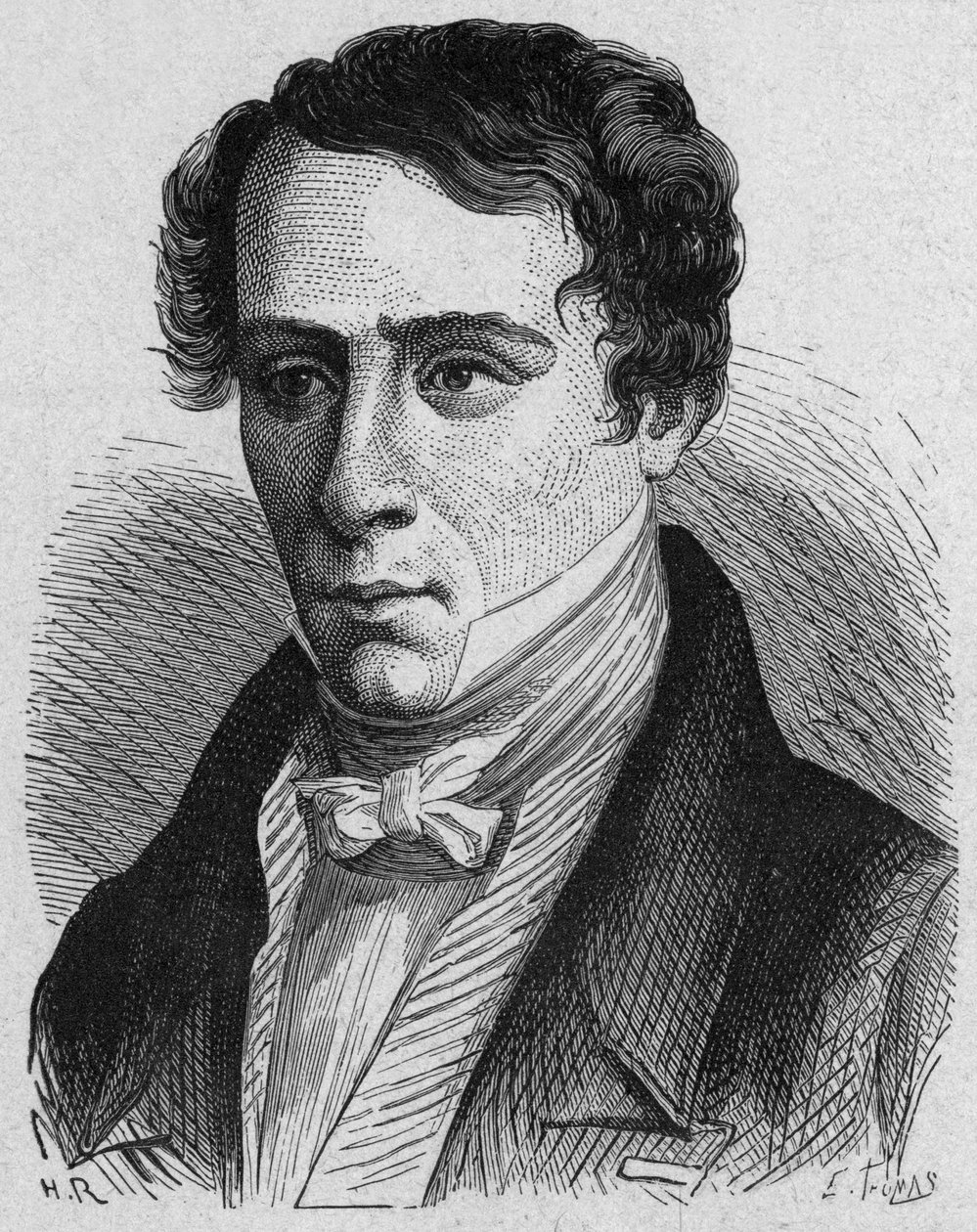 Augustin Fresnel (kaiverrus) tekijältä French School