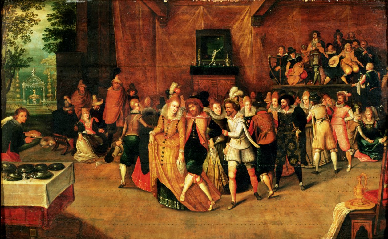 Ball Henri III:n hallituskaudella, 1574-89 tekijältä French School