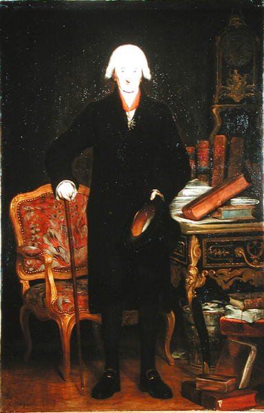 Baron Antoine Portal (1742-1832) (öljy kankaalle) tekijältä French School