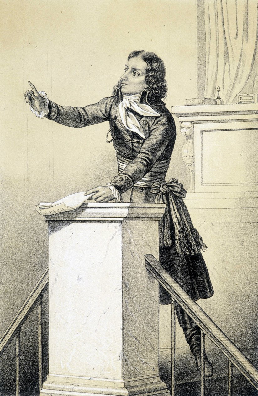 Barrère - Albert Maurinin ""Ranskan vallankumouksen historiallisessa galleriassa"". tekijältä French School