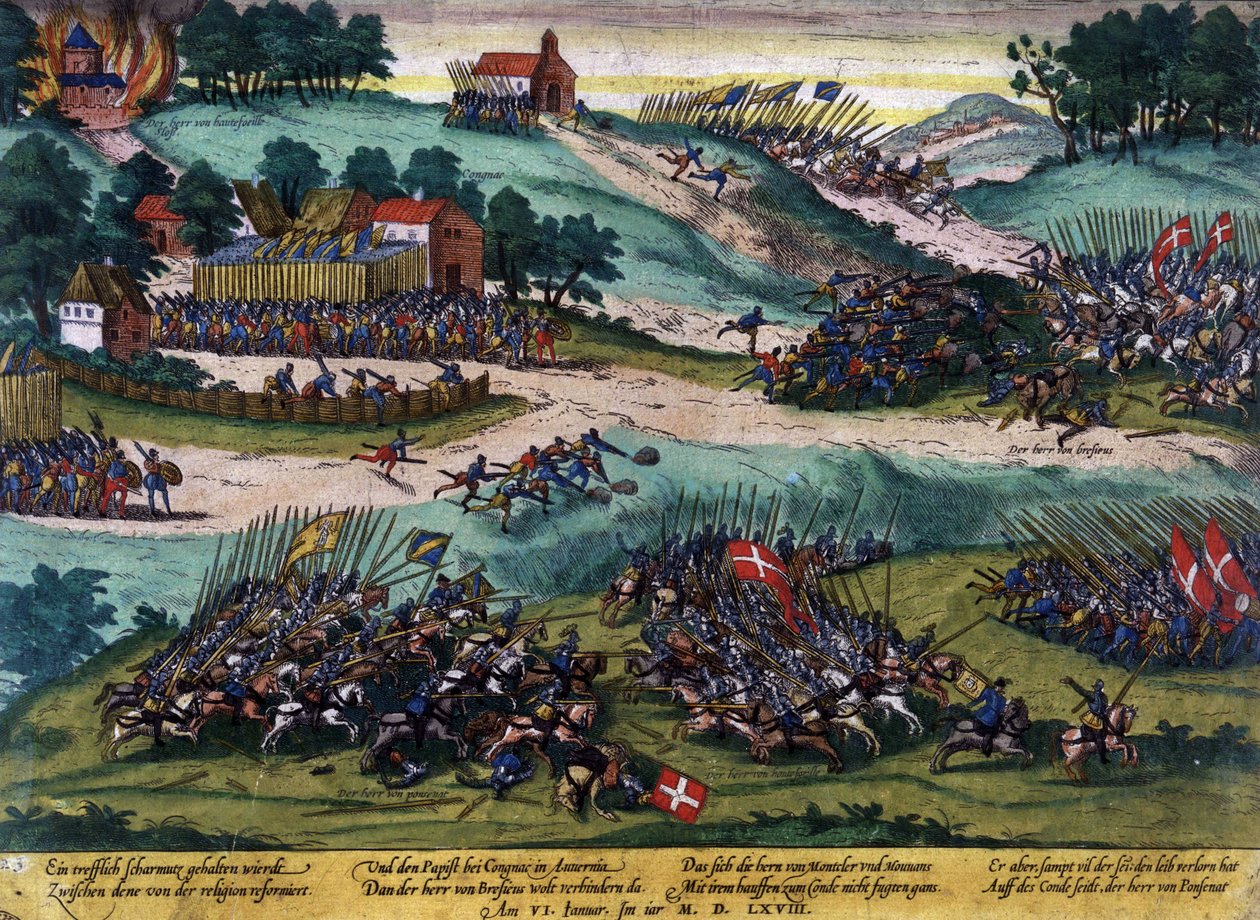 Konjakin taistelu vuonna 1568 (uskontosota). tekijältä French School