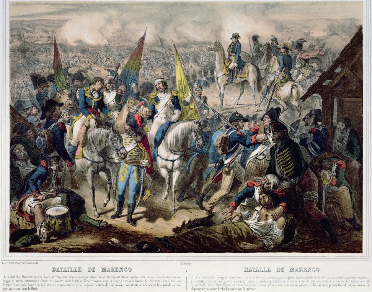 Marengon taistelu 14. kesäkuuta 1800 tekijältä French School