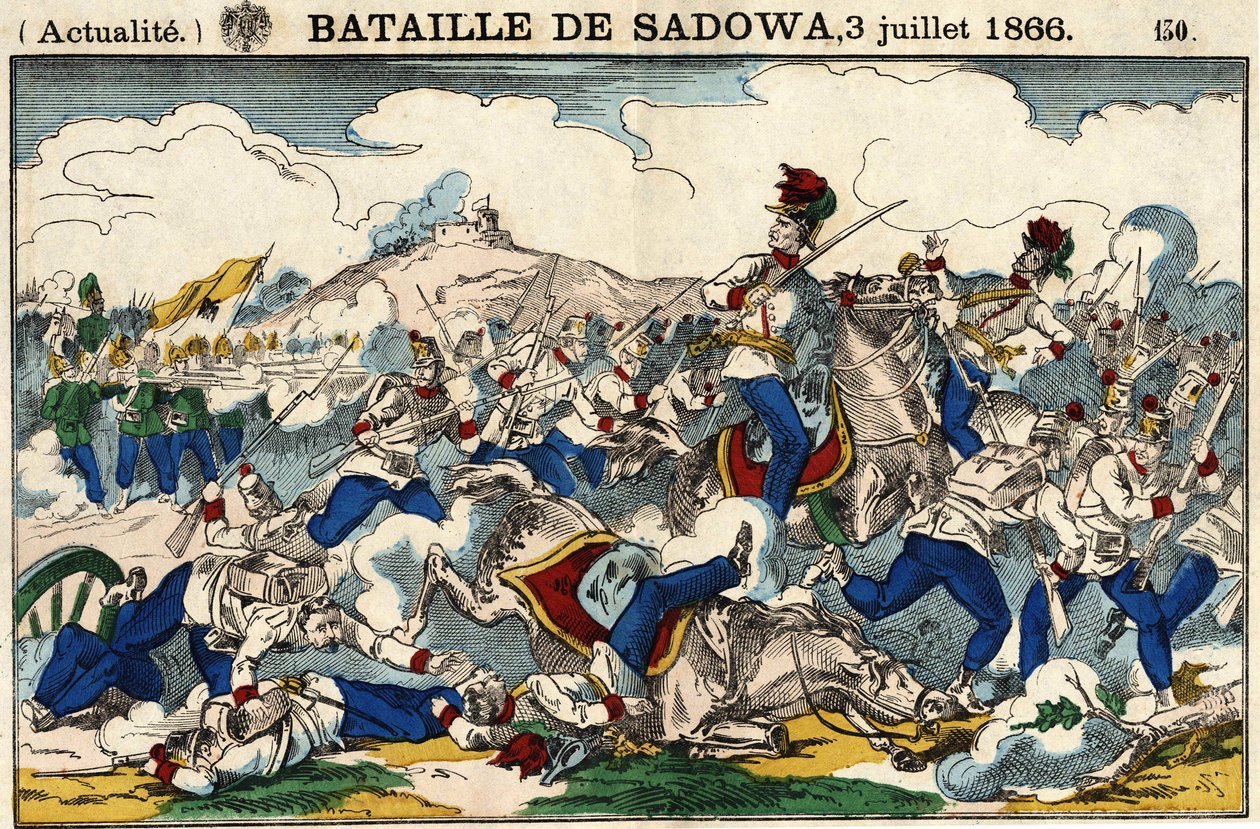 Sadowan taistelu 3. heinäkuuta tekijältä French School
