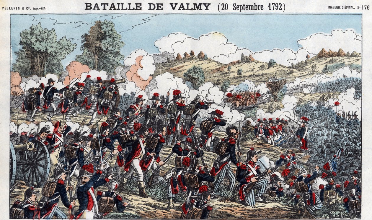 Valmyn taistelu 20. syyskuuta tekijältä French School