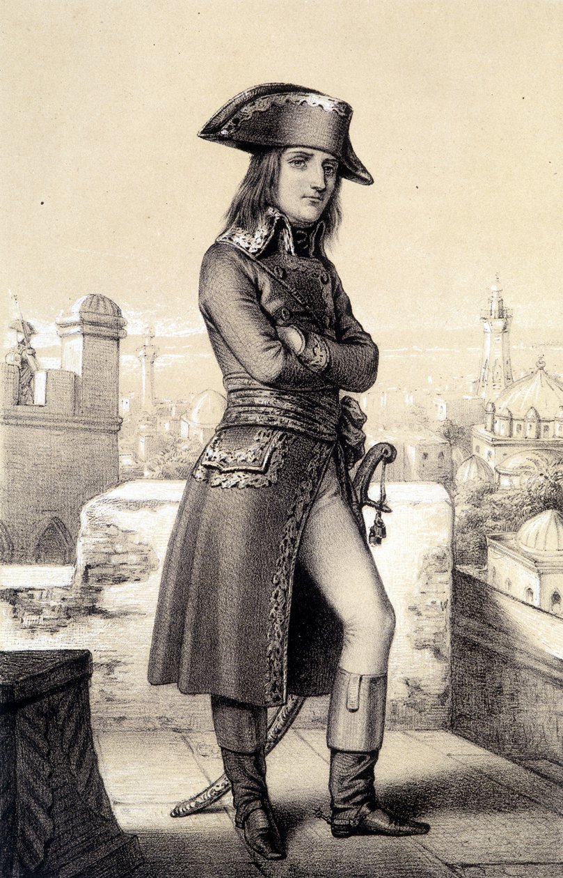 Bonaparte - Albert Maurinin ""Ranskan vallankumouksen historiallisessa galleriassa"". tekijältä French School