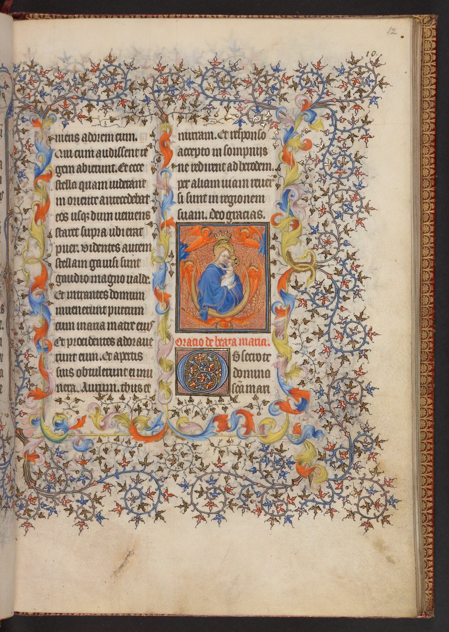 Book of Hours, Lisää MS 32454 f.12r, Ranska tekijältä French School