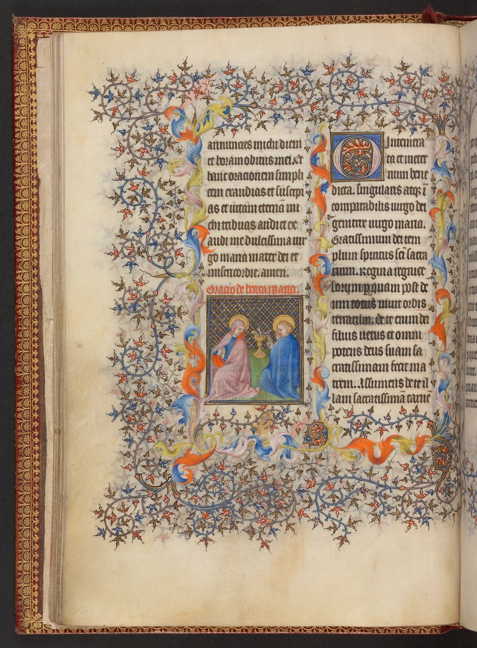 Book of Hours, Lisää MS 32454 f.14v, Ranska tekijältä French School