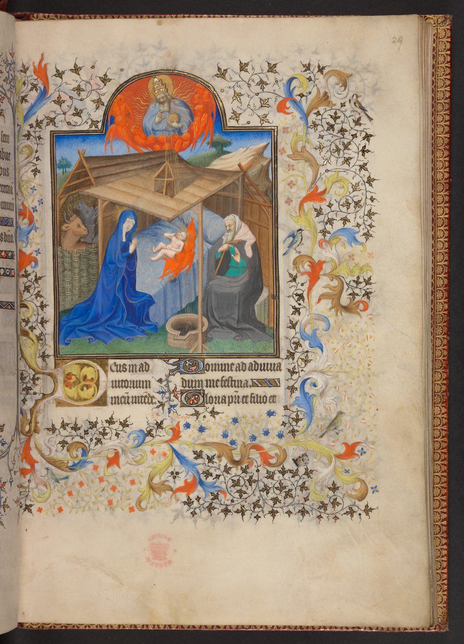 Book of Hours, Lisää MS 32454 f.29r, Ranska tekijältä French School