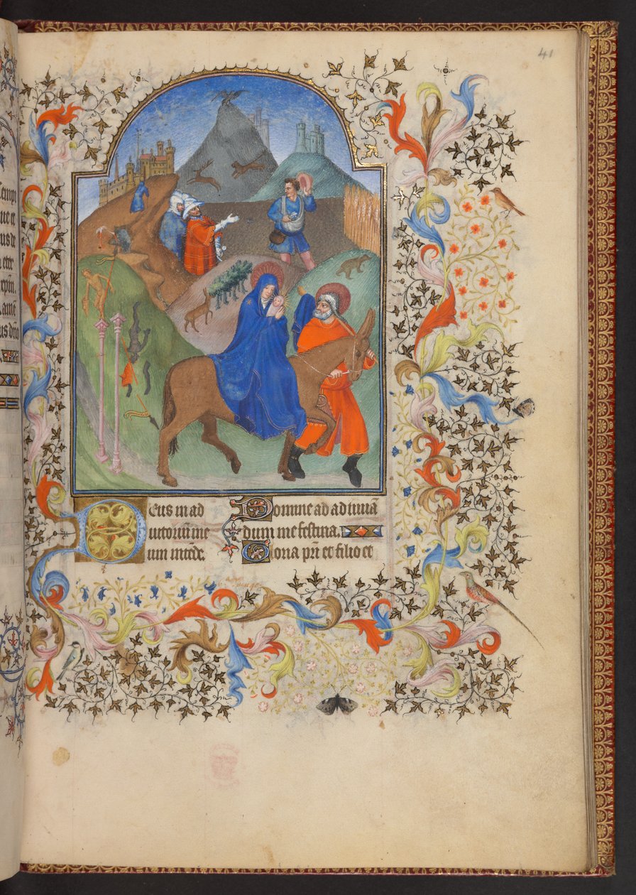 Book of Hours, Lisää MS 32454 f.41r, Ranska tekijältä French School