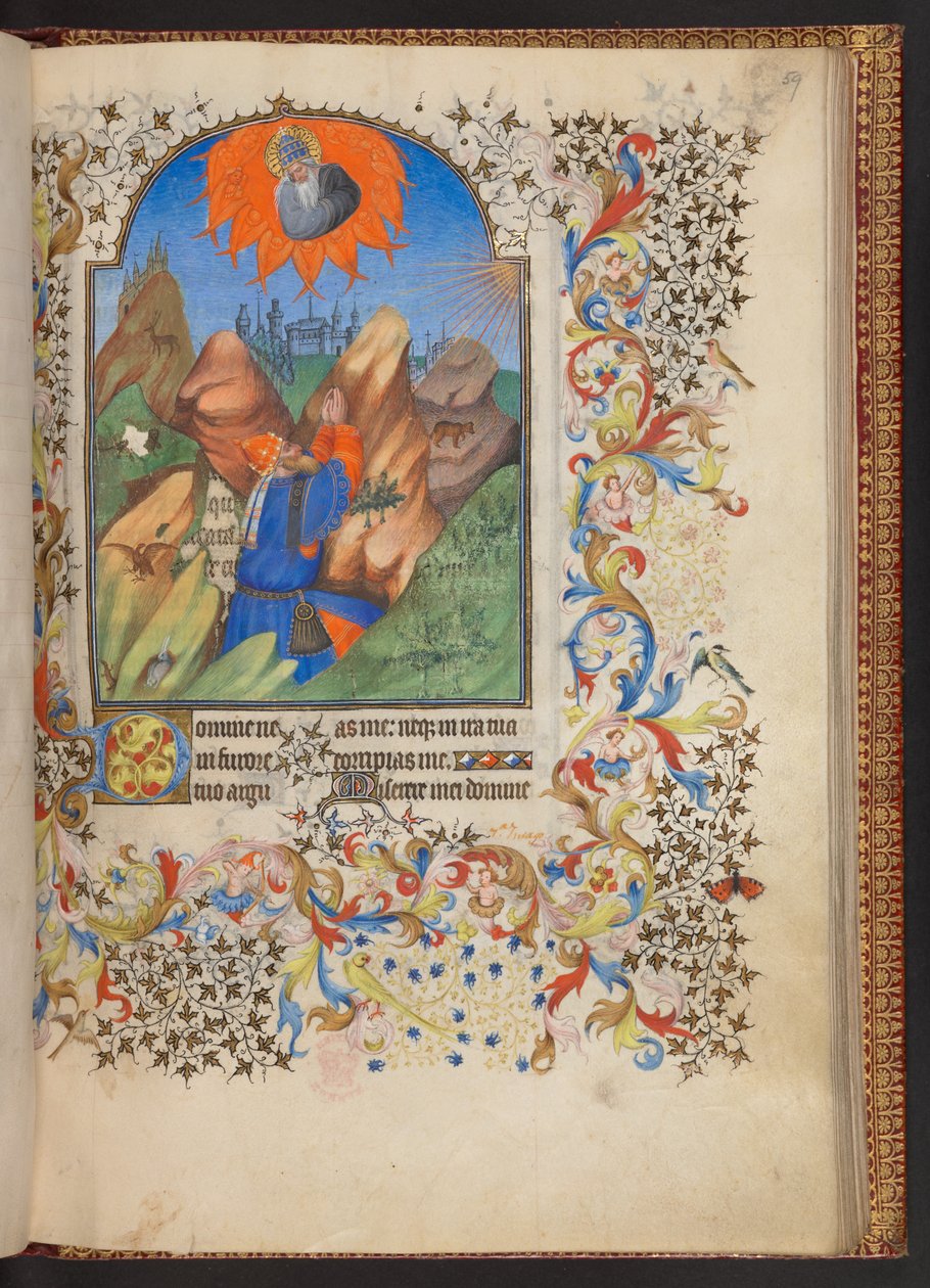 Book of Hours, Lisää MS 32454 f.59r, Ranska tekijältä French School