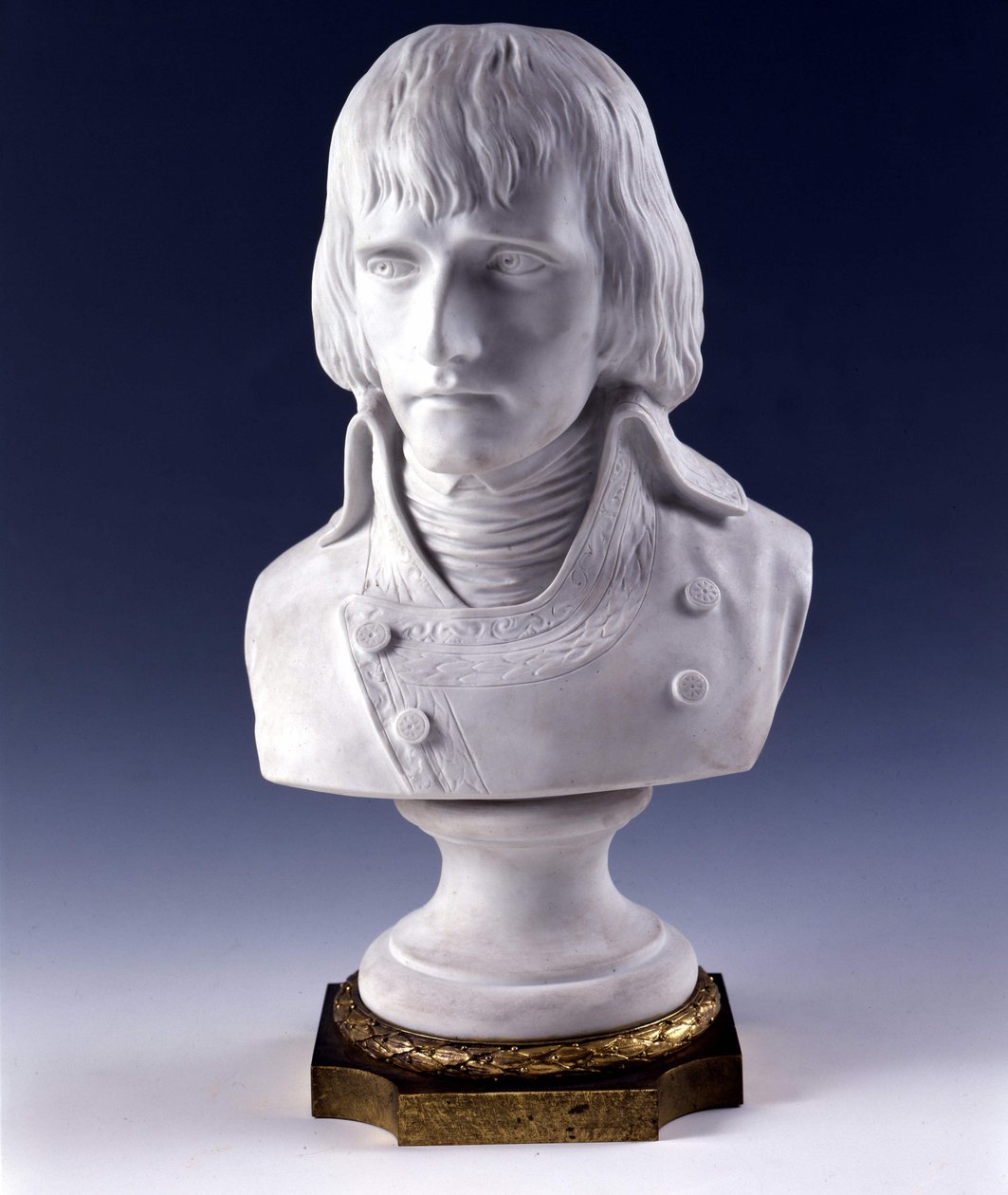 Bonaparten rintakuva Ranskan tasavallan ensimmäisestä konsulista. 1801. Sevresin keisarillinen valmistus. Soldiers of Yesteryear -kokoelma. Pariisi 1802 tekijältä French School