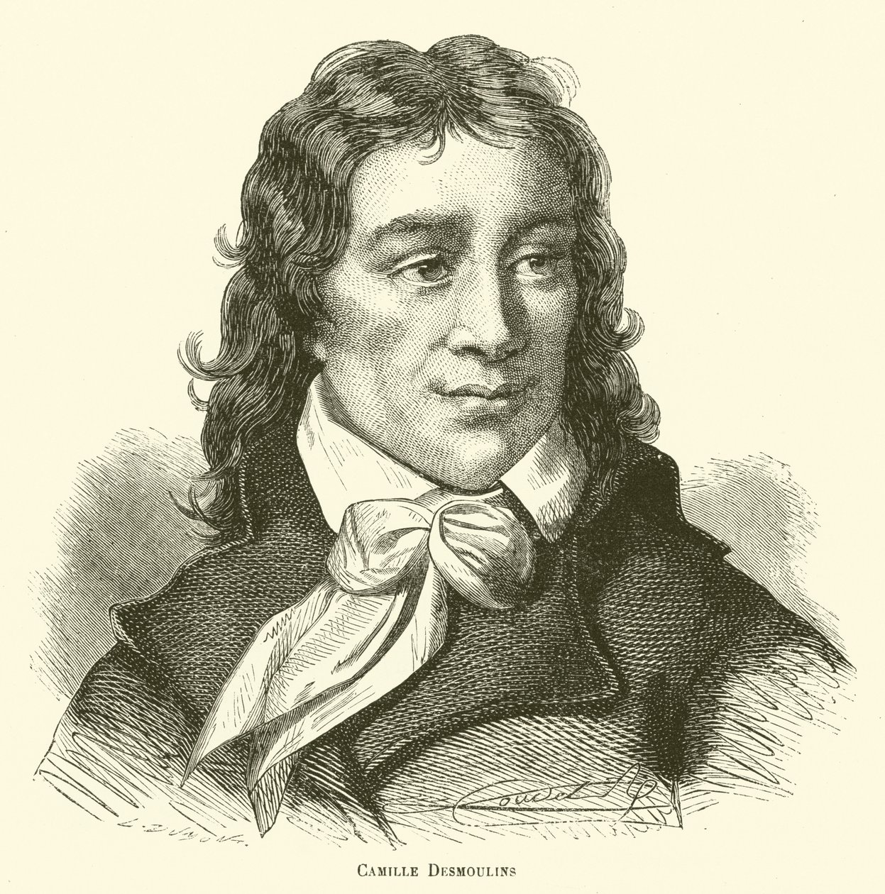 Camille Desmoulins (kaiverrus) tekijältä French School