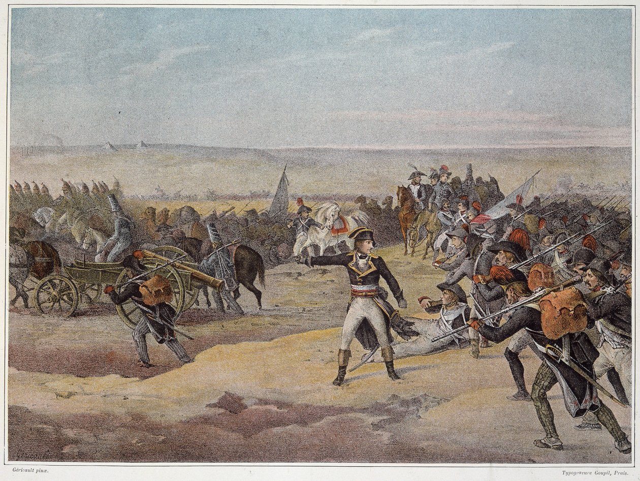 Egyptin kampanja (retkikunta) (1798-1801), Armee of the Orient: Kävele aavikon läpi. 1798. tekijältä French School