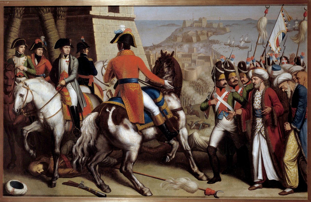 Egyptin kampanja (retkikunta) (1798-1801): "" Napoleon Bonaparte (1769-1821) Saint Jean d