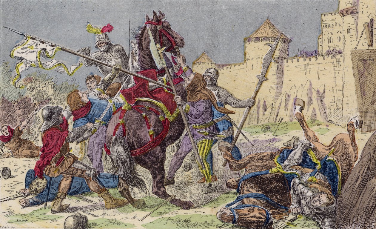 Burgundilaiset vangitsevat Jeanne d