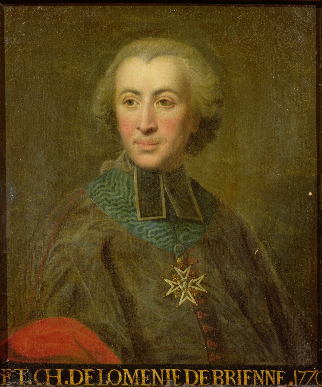 Kardinaali Etienne-Charles de Lomenie de Brienne (1727-94) tekijältä French School