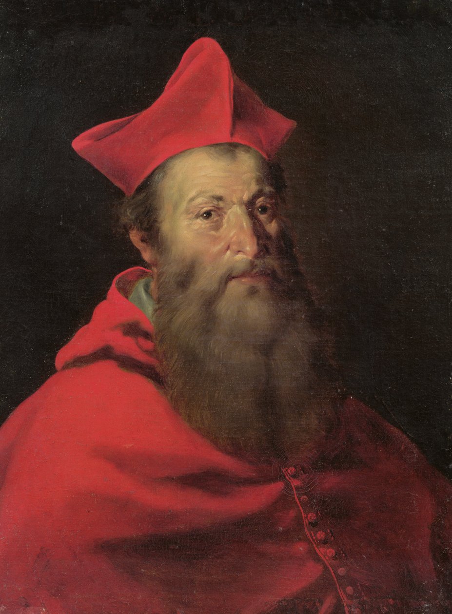 Kardinaali Jacques Sadolet (1477-1547) Carpentrasin piispa tekijältä French School