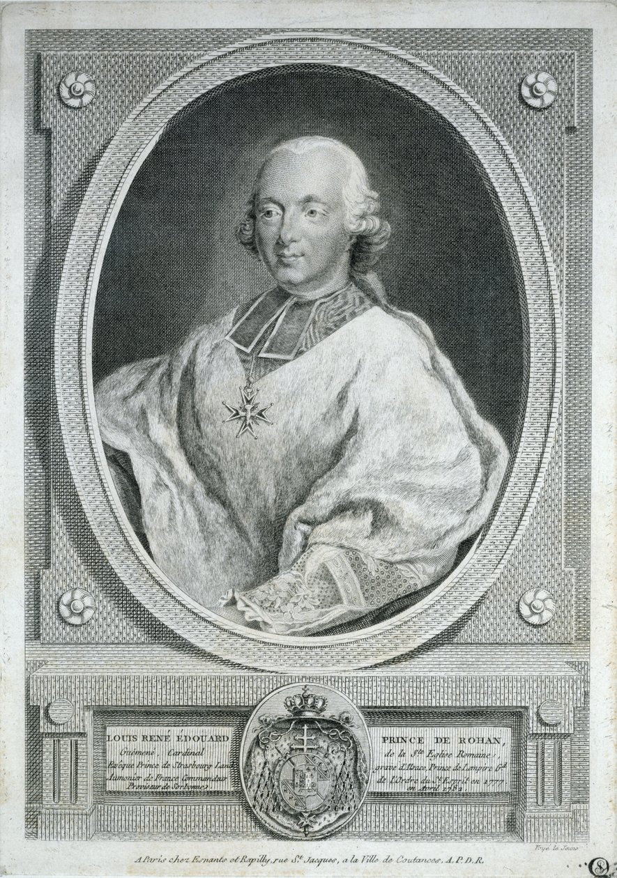 Rohanin kardinaali (1734-1803) tekijältä French School