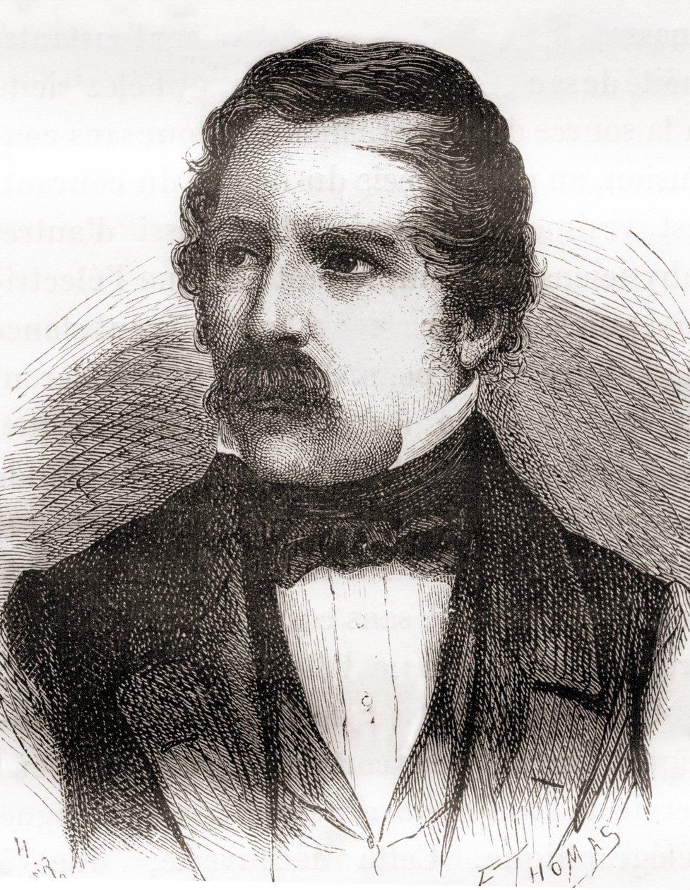 Carl August von Steinheil, Tieteen ihmeistä, julkaistu n.1870 (kaiverrus) tekijältä French School