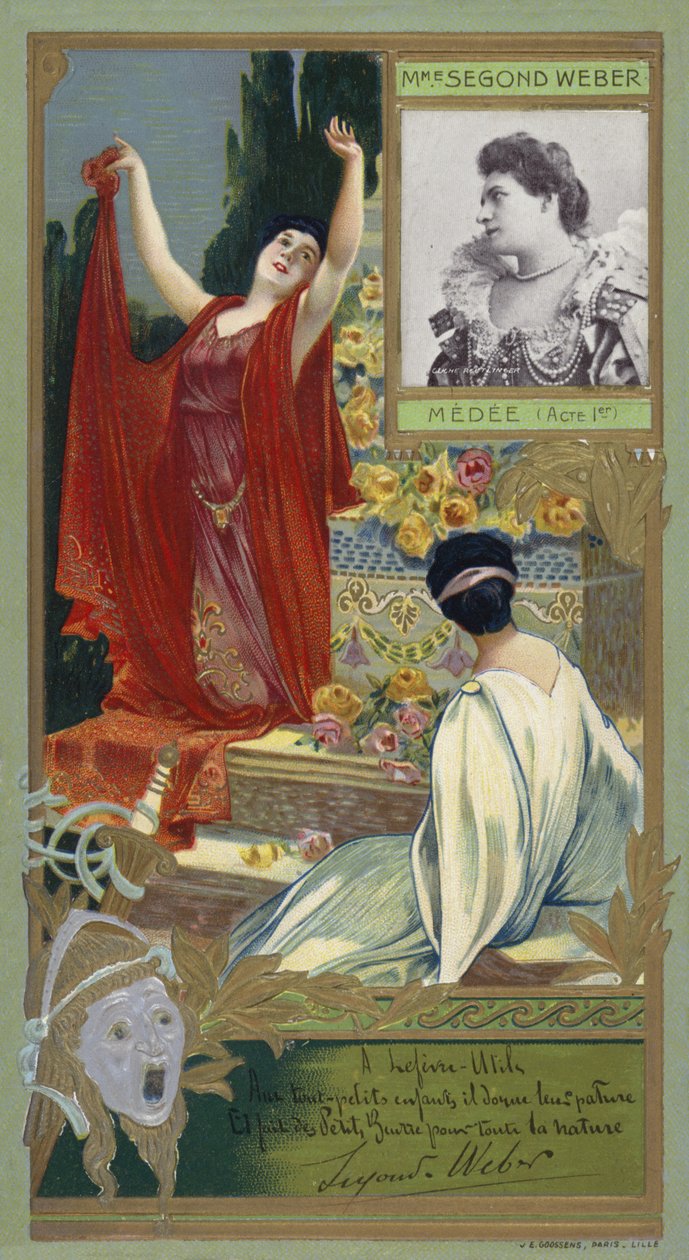 Caroline-Eugenie Segond-Weber, ranskalainen näyttelijä (kromoliittinen) tekijältä French School