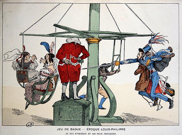 Sarjakuva, joka kuvaa Duc d
