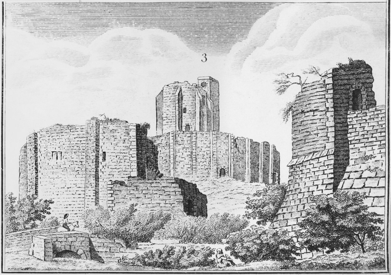 Gisorsin linna, Normandia, 1800-luvun alku tekijältä French School
