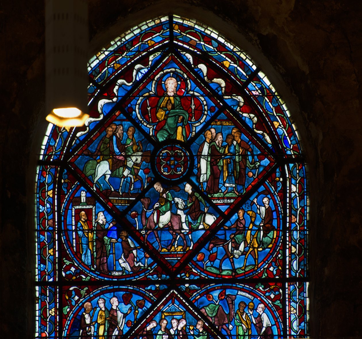 Cathedrale de chartres, lasimaalaukset: Josefin elämä, korkeat yksityiskohdat tekijältä French School