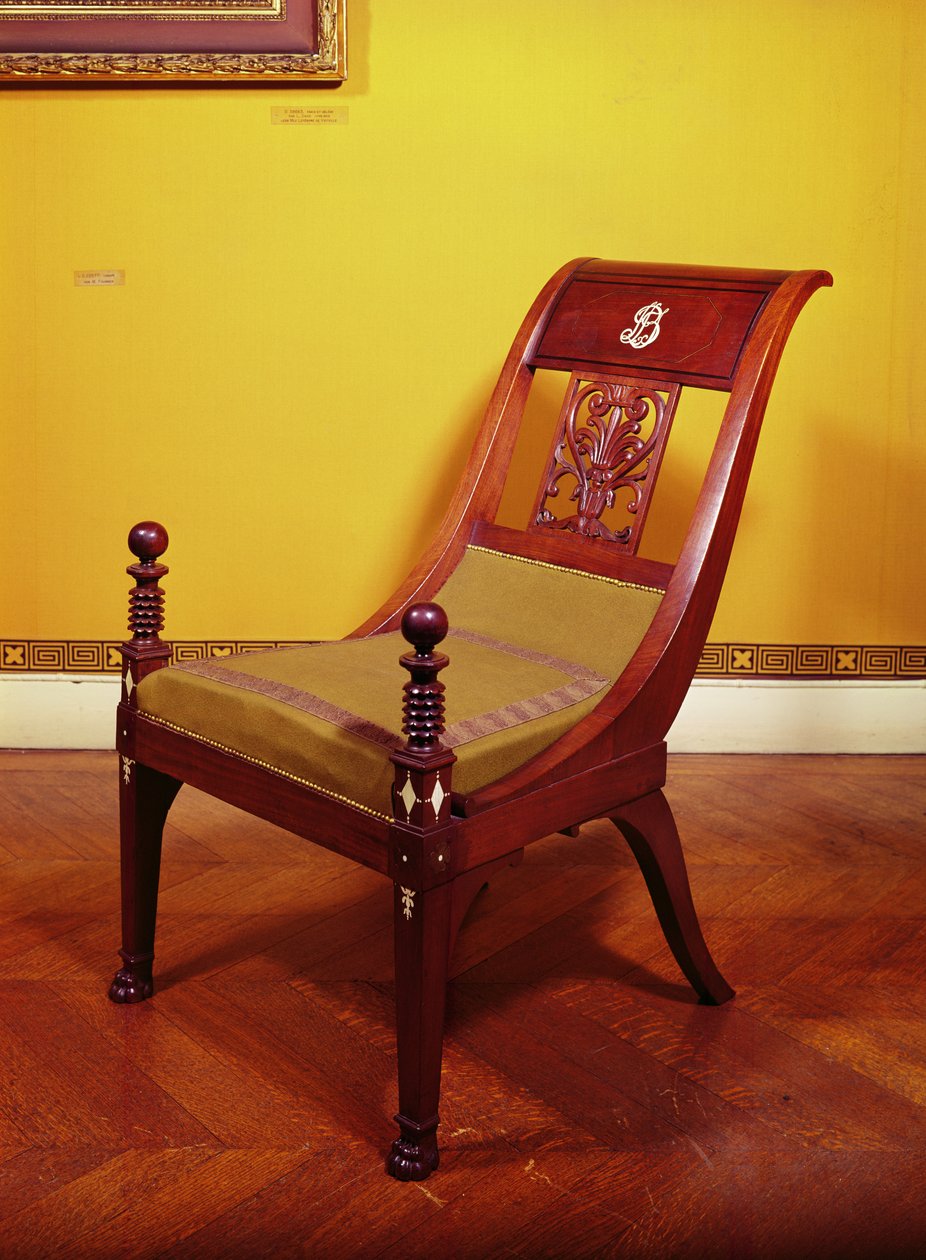 Tuoli, First Empire Style, 1810 (puu) tekijältä French School