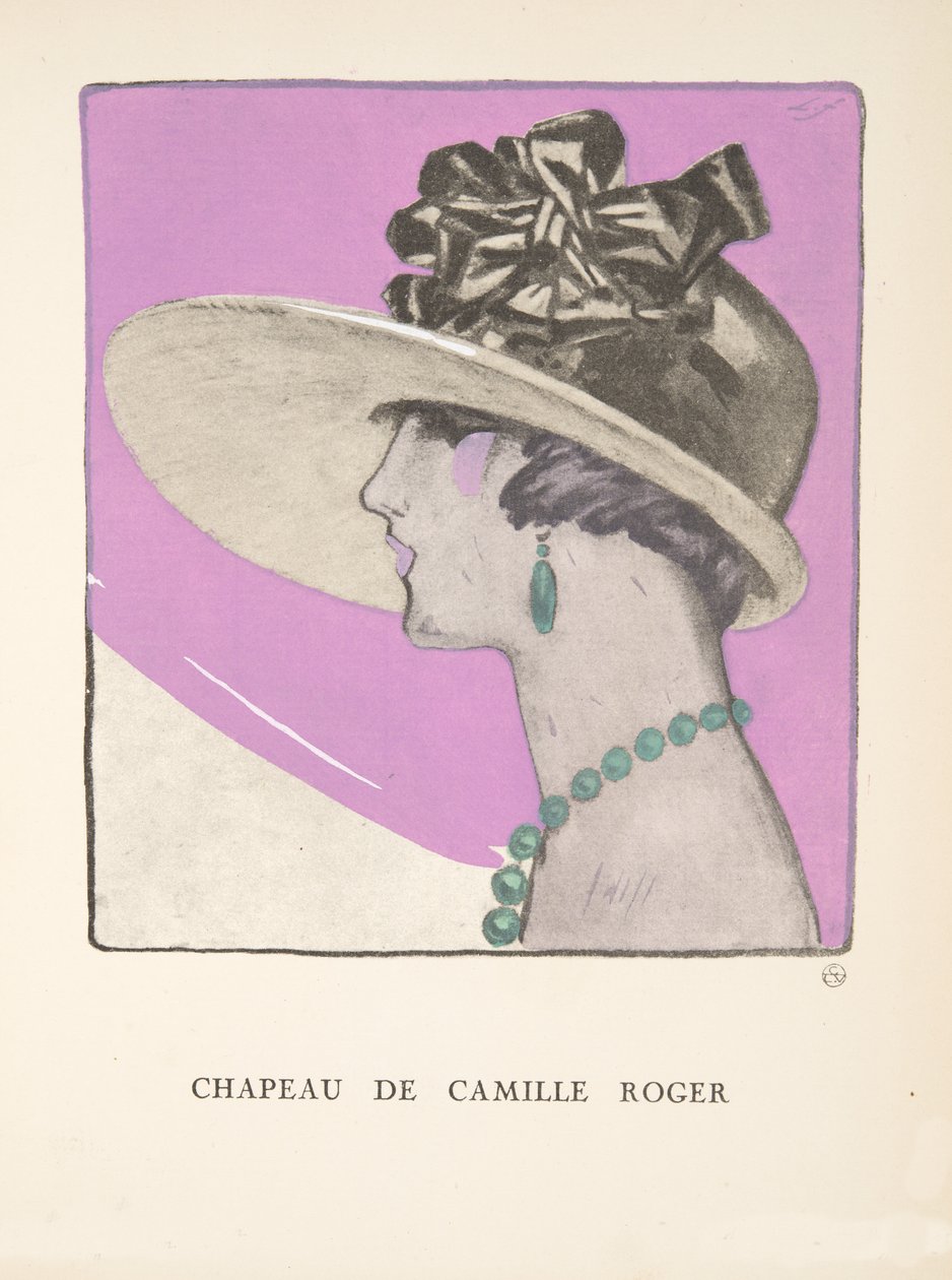 Chapeau de Camille Roger, muotikuvakokoelmasta Chapeau de Camille Roger, muotikuvakokoelma tekijältä French School