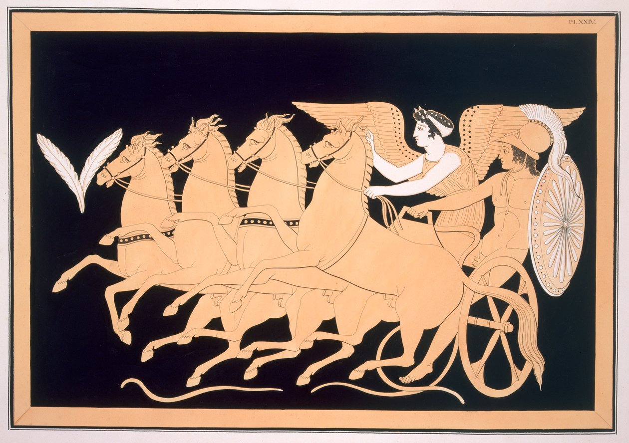 Charioteers, julkaistu 1808-1010 tekijältä French School