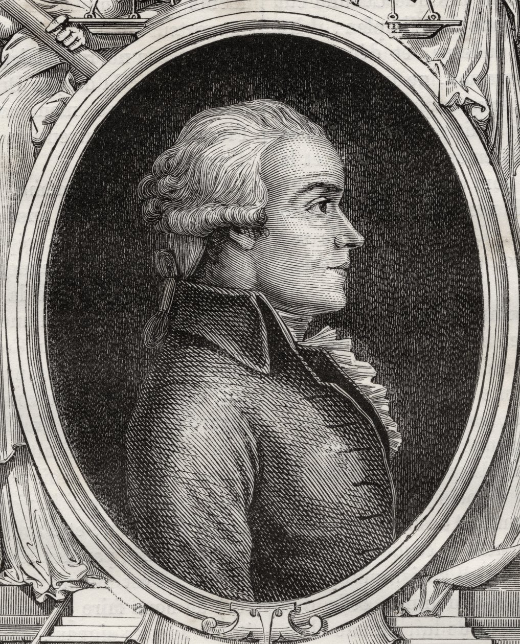 Charles Cochon de Lapparent, Louis Blancin (1811-82) "Histoire de la Revolution Francaisesta" tekijältä French School