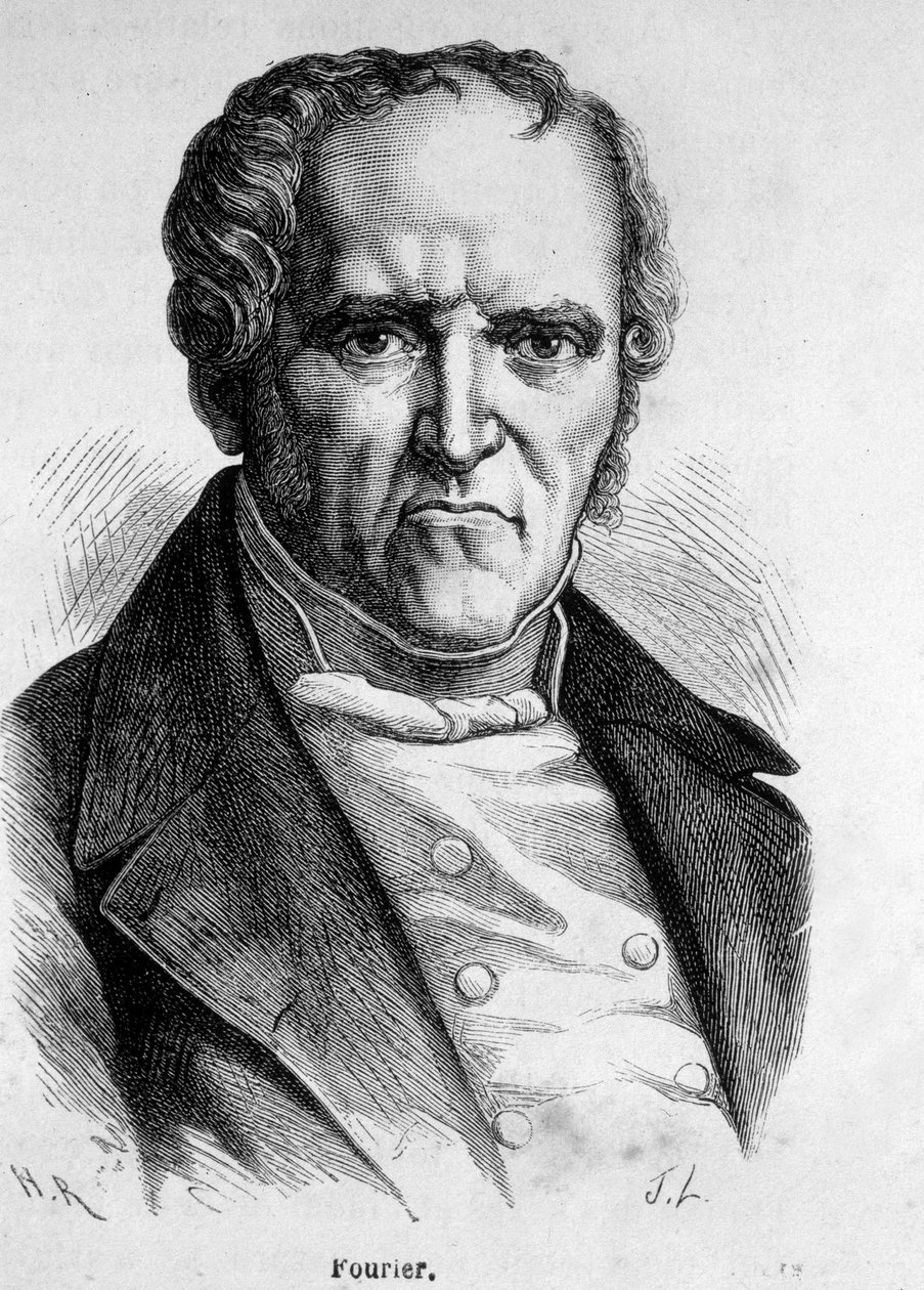 Charles Fourier (1772-1837), ranskalainen filosofi ja taloustieteilijä. tekijältä French School