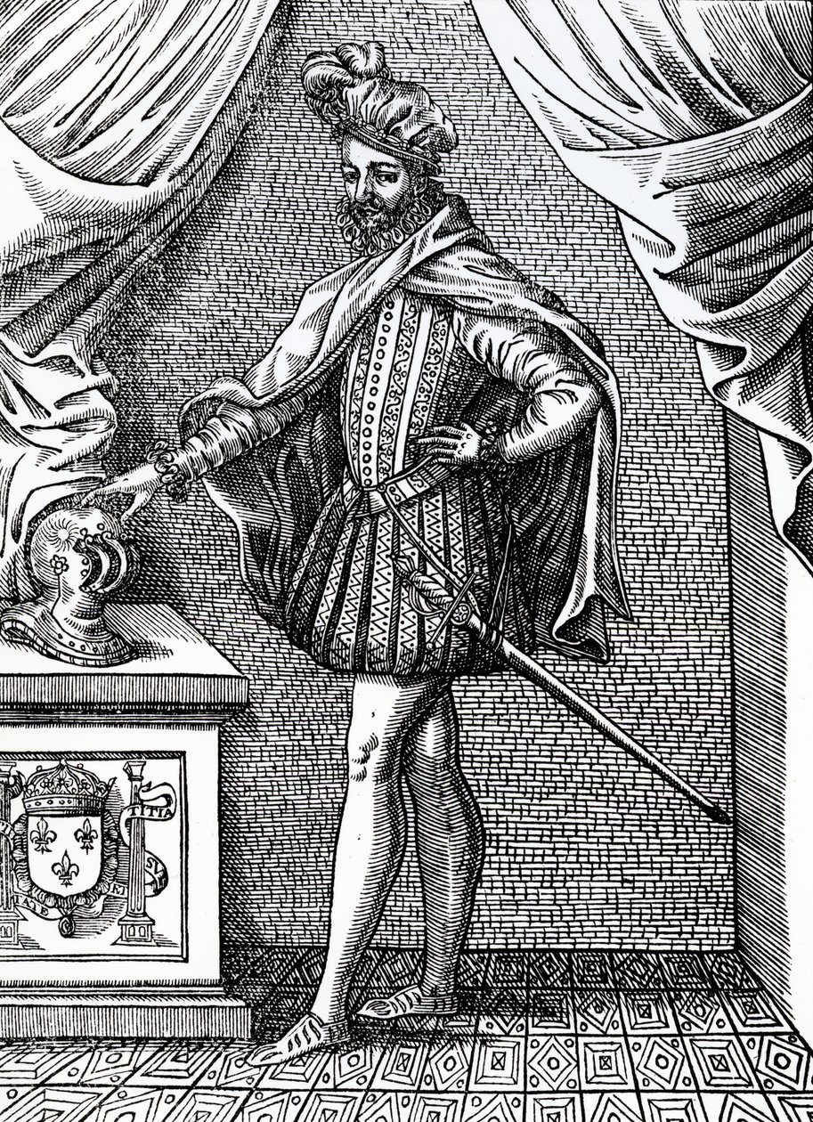 Kaarle IX (1550-74), Ranskan kuningas, 1573 tekijältä French School